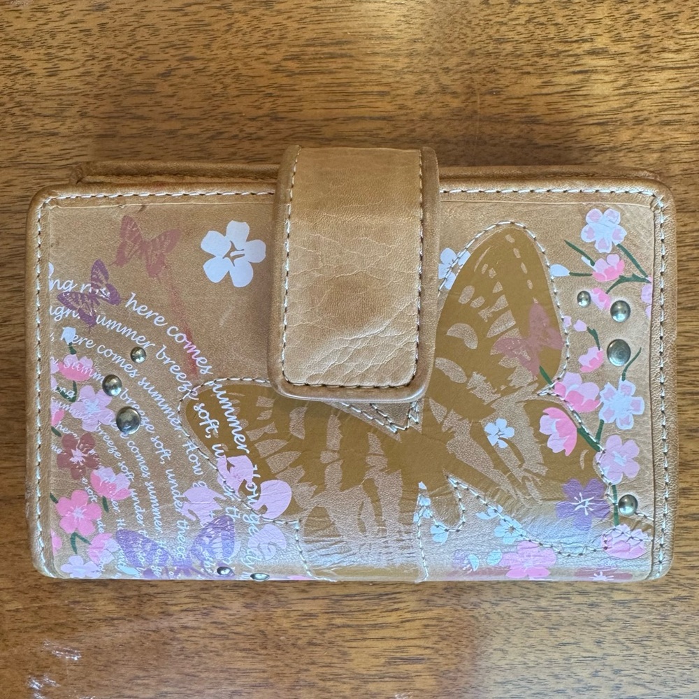 Y2K Fossil Butterfly Wallet